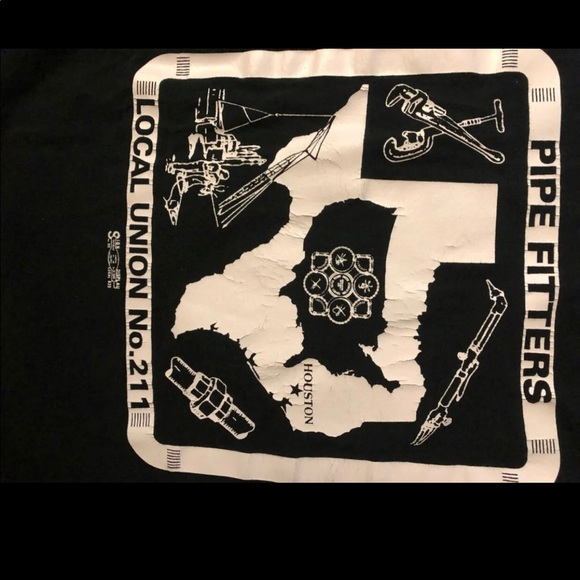 🔥🔥SOLD.  VINTAGE JERZEES AMERICA SHIRT - Picture 4 of 6